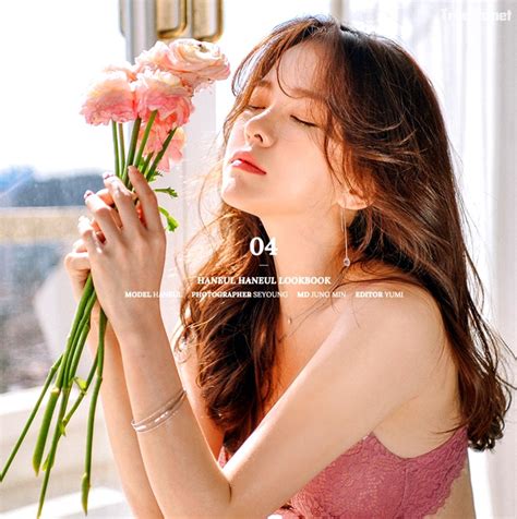 Korean Fashion Haneul Model Sexy Lingerie Set May