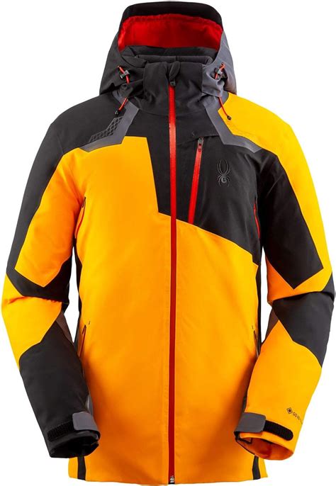 Spyder Leader Mens Ski Gore Tex Primaloft Jacket Lime Xxl Amazon