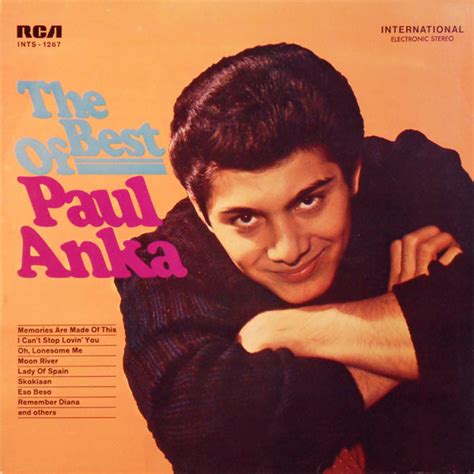 The Best Of Paul Anka Paul Anka アルバム