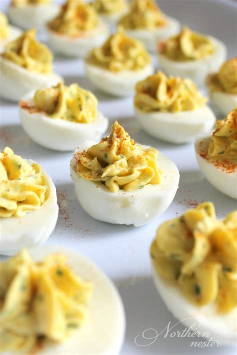 Here are over 200 recipes that use a lot of eggs! Deviled Eggs | THM: S - Northern Nester
