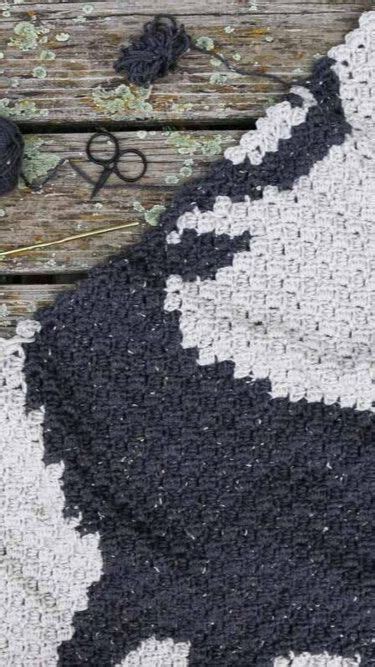 Buckhorn Blanket Crochet Pattern By Jess Coppom Make Do Crew