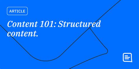 Content 101 Structured Content Gathercontent