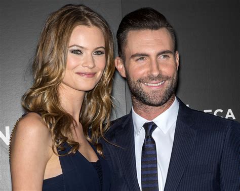 Levine broke hearts all over the world when he tied the knot with prinsloo last july, and since then. Adam Levine's Wife Behati Prinsloo Reveals They Met "Over ...