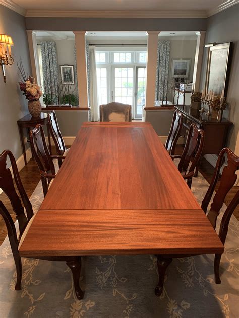 Mahogany Table with Extender Boards | CANNON HILL