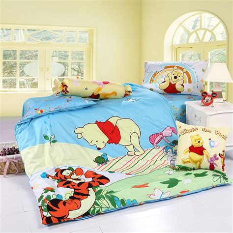 Disney winnie the pooh nursery crib bedding set eeyore tigger 2011 complete set. Pooh And Tigger Skyblue Disney Bedding Sets | Disney ...