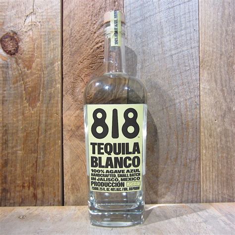 818 Tequila Blanco 750ml Oak And Barrel