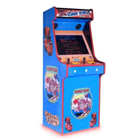 Classic Upright Arcade Machine Donkey Kong Left Arcadecity