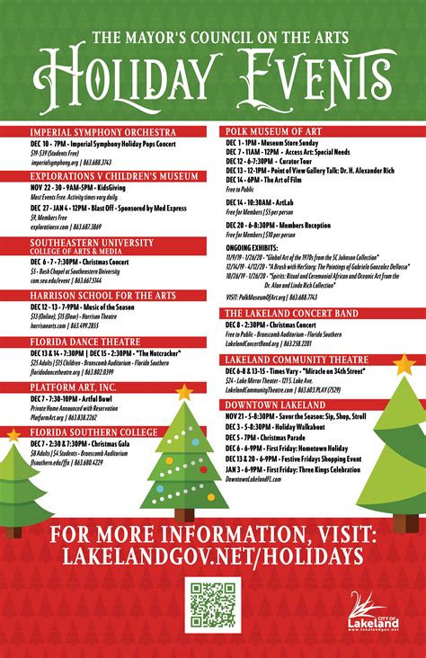 Holiday Events City Of Lakeland
