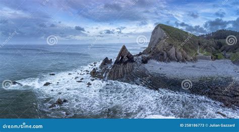 Blackchurch Rock Near Hartland On The North Devon Coast Uk Stock Image