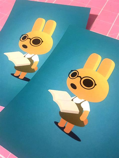 Tips and tricks, challenge guides, user guides, and more. Coco in Glasses Reading Print, Animal Crossing Art ...