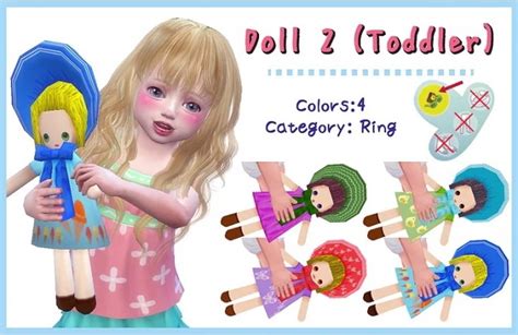 Doll For Toddlers Poses At A Luckyday Sims 4 Updates
