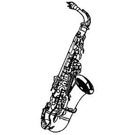 Cartoon Alto Saxophone Clipart Best