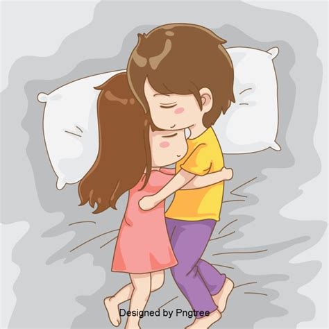 Couple Sleeping Clipart Png Images Design Of Sleeping Elements For Cartoon Couples Cartoon