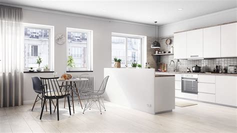 The kitchen in scandinavian homes has an airy and simple décor but it's also functional and practical. 3 Picturesque Scandinavian Country Style Interior Design ...