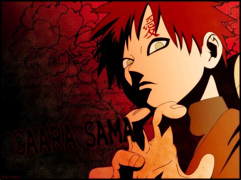 Download Gaara Naruto Anime Red Hair Wallpaper