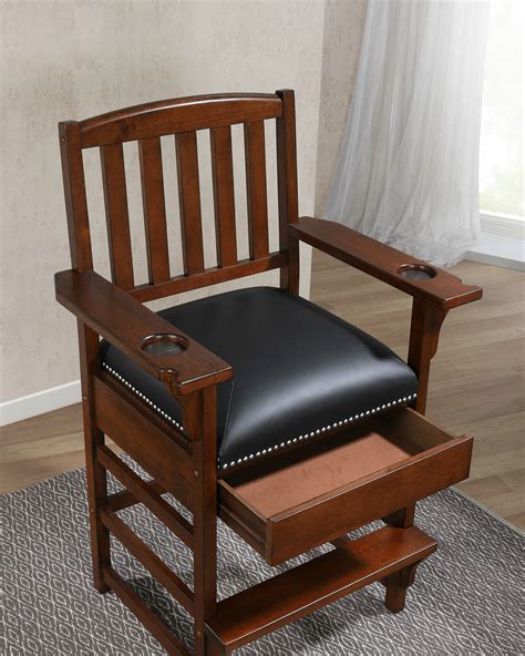 King Chair In Suede American Heritage Bi