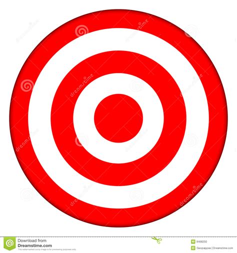 Target Bullseye Bulls Eye Stock Photo Image 9468250