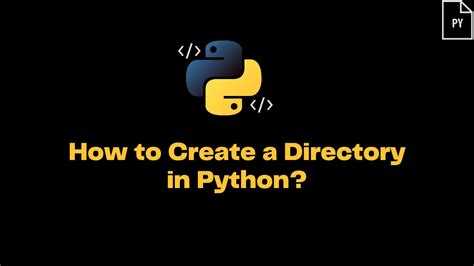 How To Create A Directory In Python Itsmycode