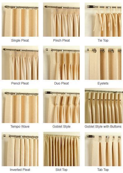 Great Different Types Of Curtains And Their Names Waverly Felicite Noir