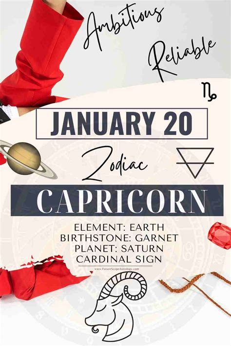 January 20 Zodiac Sign Capricorn Birthday Personality Zodiac Sign