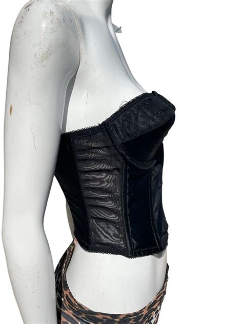 vintage lady marlene 60s strapless bra corset pointy … gem