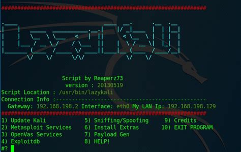 How To Install LazyKali And HackPack Script In Kali Linux