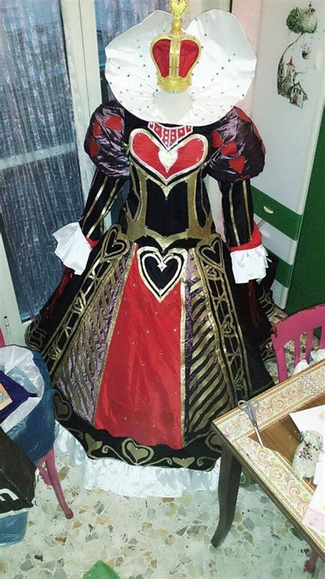 Queen Of Hearts Alice Madness Returns Cosplay Costume