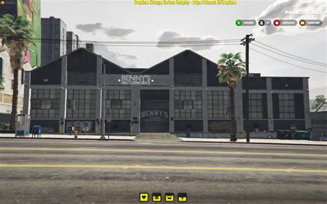 Fivem Ready No Pixel Style Remake Of Bennys Garage Location At Side Of