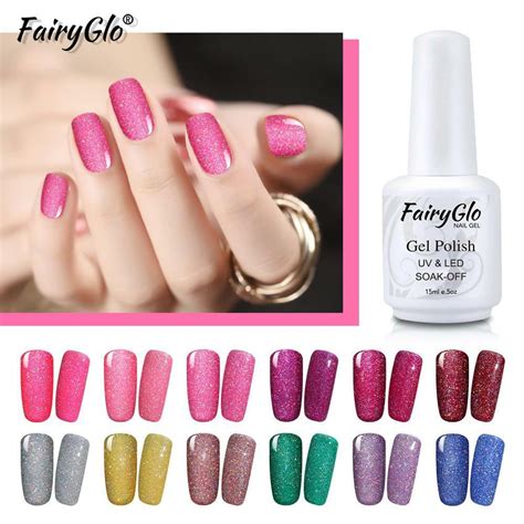 Fairyglo® 15ml Neon Glitter Uv Gel Nail Polish