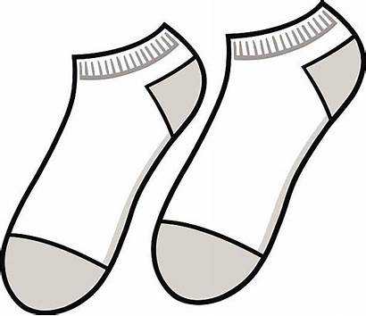 Socks Clipart Vector Sock Clip Illustration Outline