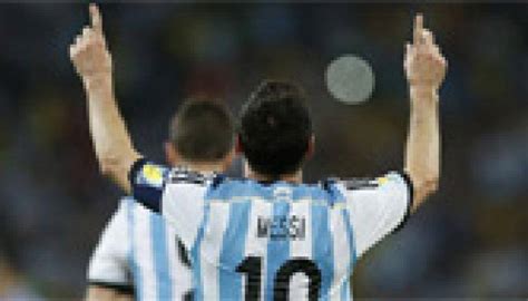 Fifa World Cup Lionel Messi Magic Gets Argentina Up And Running Fifa