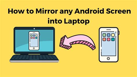How To Mirror Your Android Screen On Laptop 💻 🔥💯 Youtube