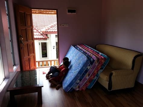The theme is open space where there are no rooms but a big living area for the family. Chalet Janda Baik @ Permai Chalets