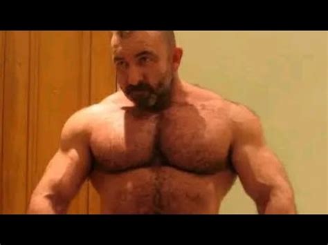 Strong Amazing Hairy Muscle Daddy Hunk Hairy Bigger Bodybuilder