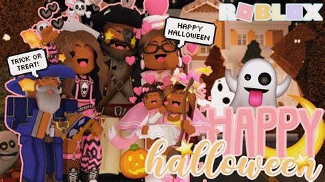 The Collins Family HALLOWEEN SPOOKTACULAR TRICK OR TREATING Roblox