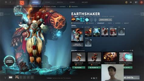 [guide] dota 2 earthshaker skills item build dan gameplay