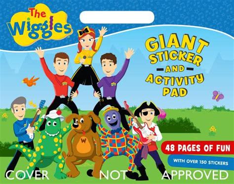 The Wiggles Giant Sticker And Activity Pad Activity Book 9781760683665