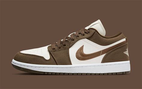 Where To Buy The Air Jordan 1 Low “brown Canvas” House Of Heat