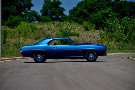 1969 Chevrolet Camaro Zl 1 Copo Dusk Blue Muscle Classic