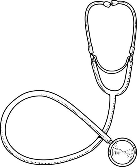 Stethoscope Drawing Illustrations Royalty Free Vector Graphics And Clip