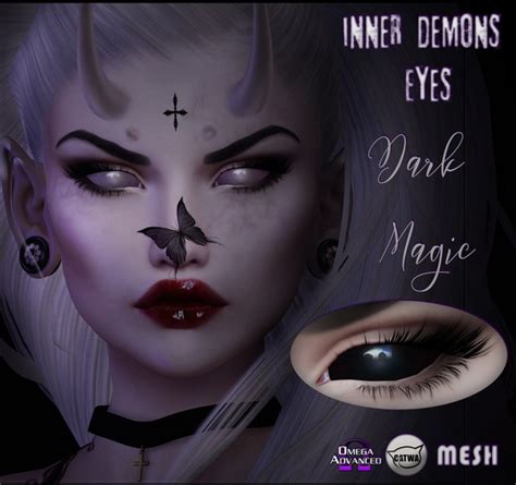 Second Life Marketplace Bus Inner Demons Eyes Black Magic Catwa