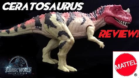 Mattel Jurassic World Fallen Kingdom Ceratosaurus Review