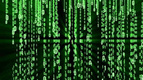 Matrix Binary Code Falling Wallpaper Images