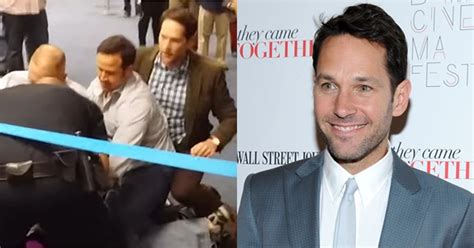 Paul Rudd Look Alike In Homophobic Dallas Attack Video Popsugar Celebrity