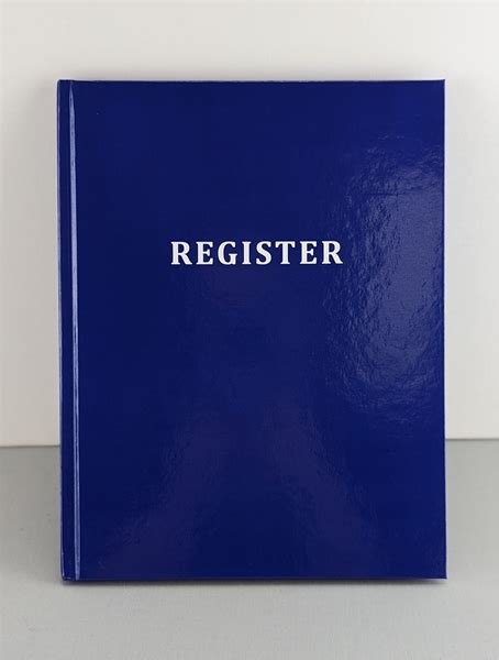 Masonic Officer Member And Visitor Register