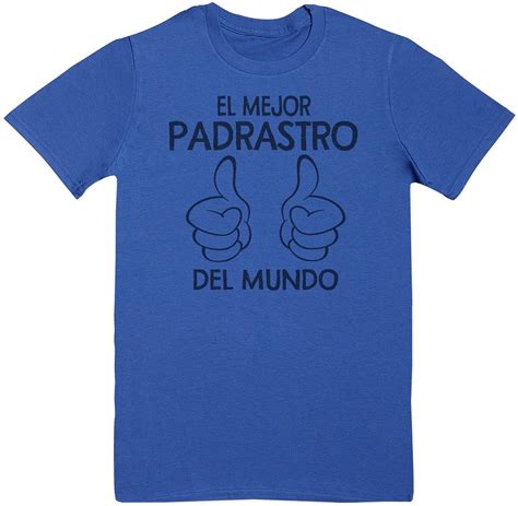 Camiseta De Padre Zarlivia Clothing El Mejor Padrastro Del Mundo Thumbs