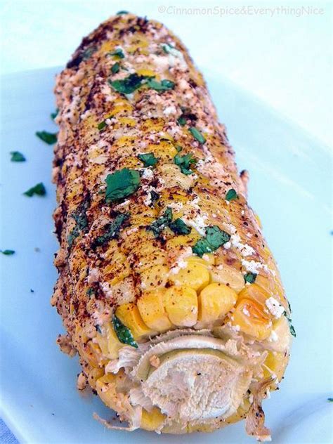 Season the corn liberally with chili powder, cumin, salt and pepper. Mexican Street Corn | Recipe | Roast corn, Salts and ...
