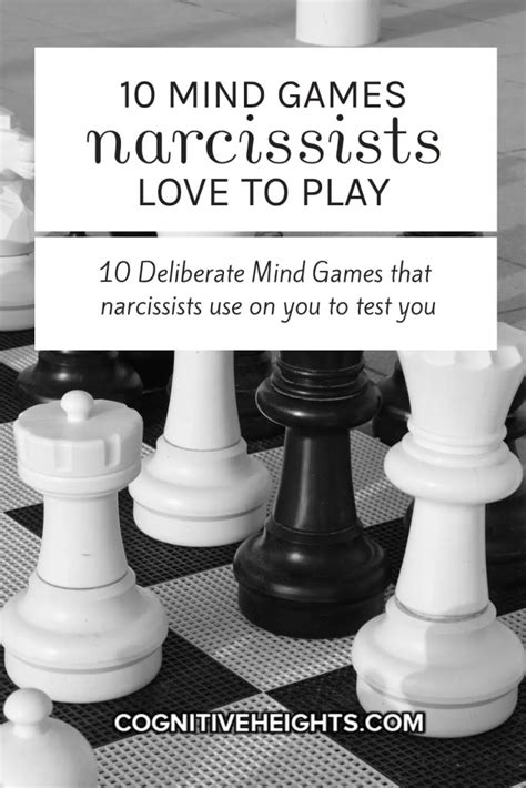 10 Mind Games Played By Narcissists Cognitive Heights