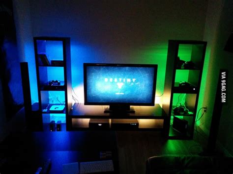 My Ps4 Xboxone Gaming Setup 9gag Funny Pictures