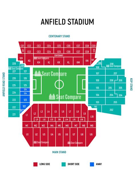 Anfield Seating Plan Tickets For Upcoming Events Seat Compare